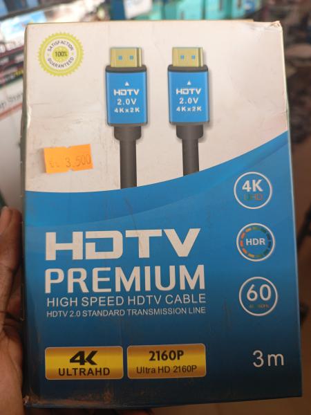 CABLE HDMI HDTV PREMIUM 3M