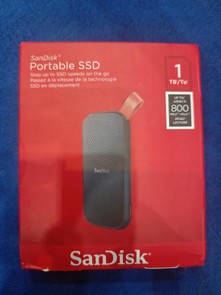 DISQUE DURE EXTERNE SANDISK PORTABLE SSD1TB E30