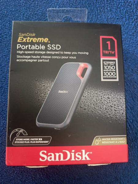 DISQUE DURE SANDISK EXTERME PORTABLE SSD 1TB