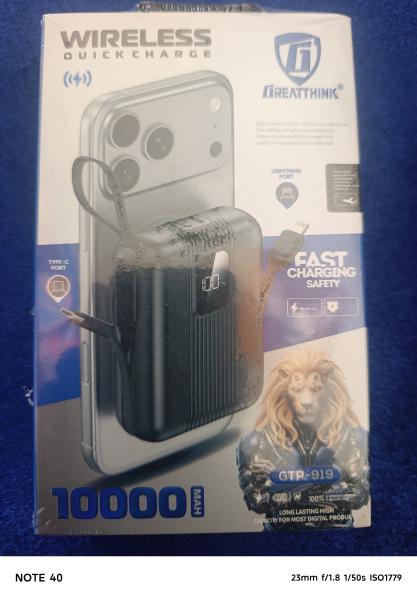 POWERBANK GREATTHINK GTP 919 10 000Mah