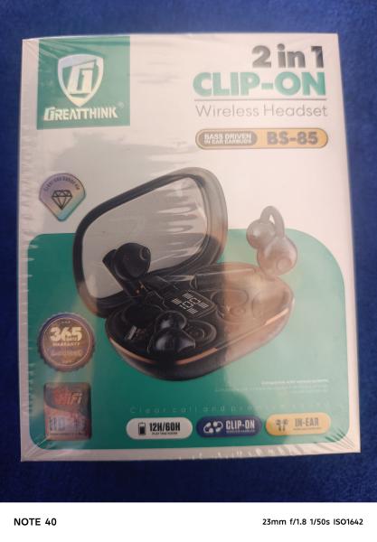EB GREATTHINK CLIP ON 2IN1 BS85